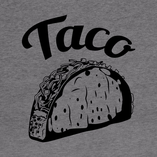 I Love Taco Mexican Food by stonefruit